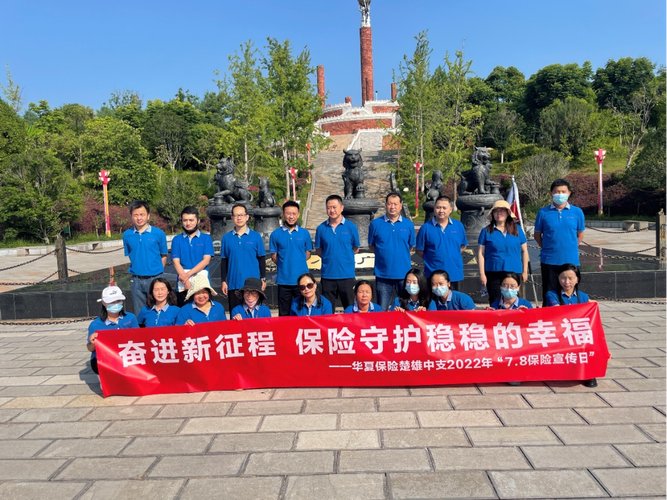 华夏保险云南分公司组织全省开展公益健步走活动 以脚步丈量爱与责任